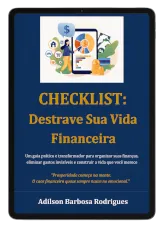 Checklist Destrave Sua Vida Financeira