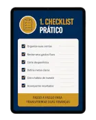 Checklist prático de organização financeira